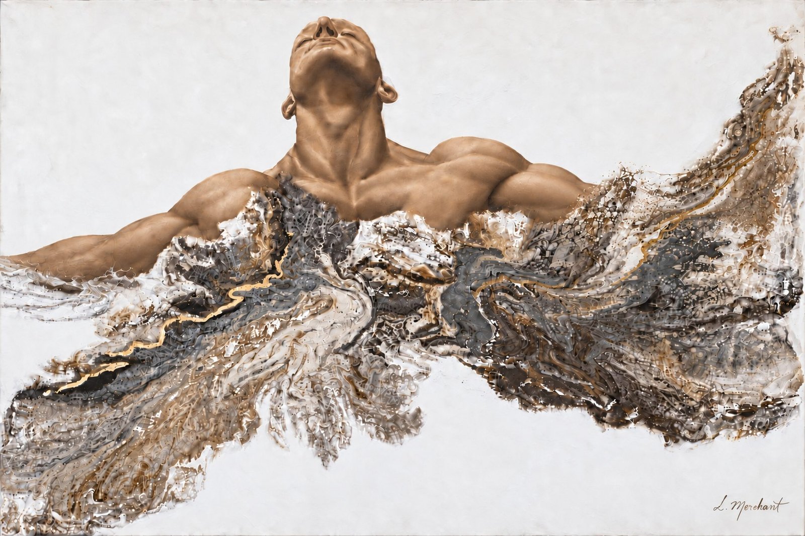 El despertar, obra de Leticia Merchant