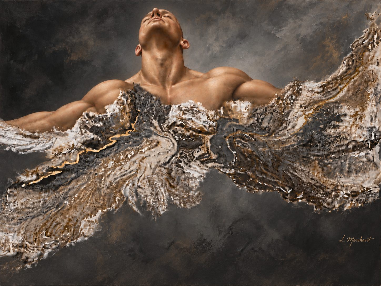 El despertar, obra de Leticia Merchant
